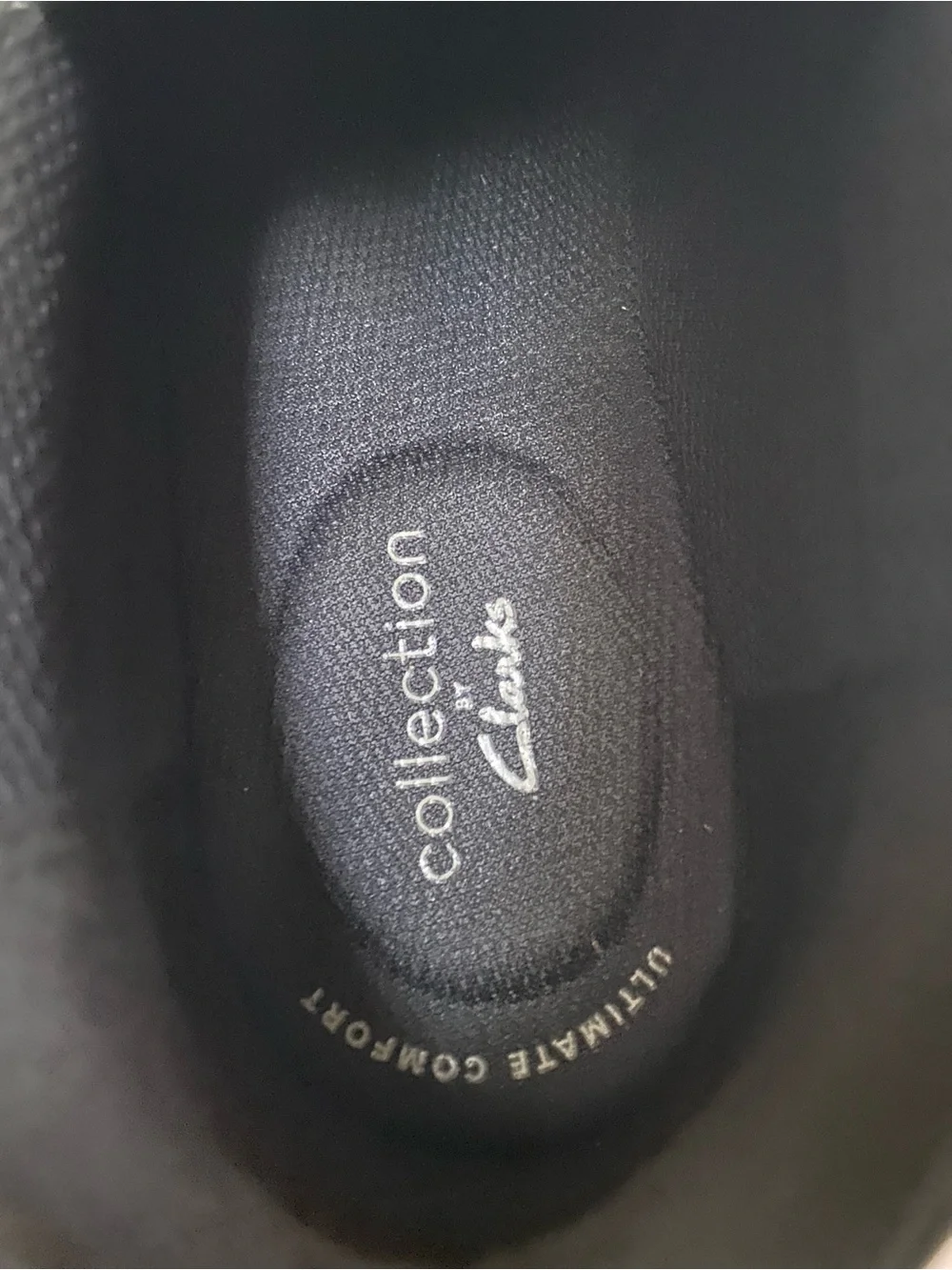 Clarks Black Slip-On Leather Casual Loafers
